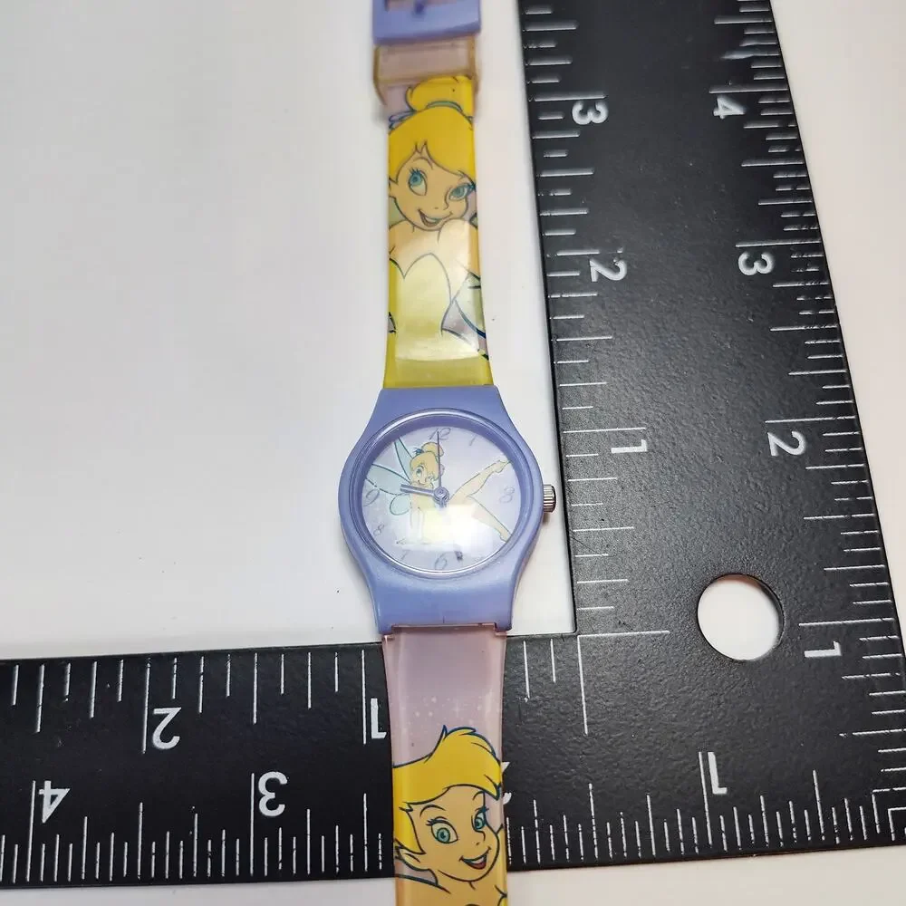 Disney Tinker Bell Kids Watch Purple Case Fairy Strap